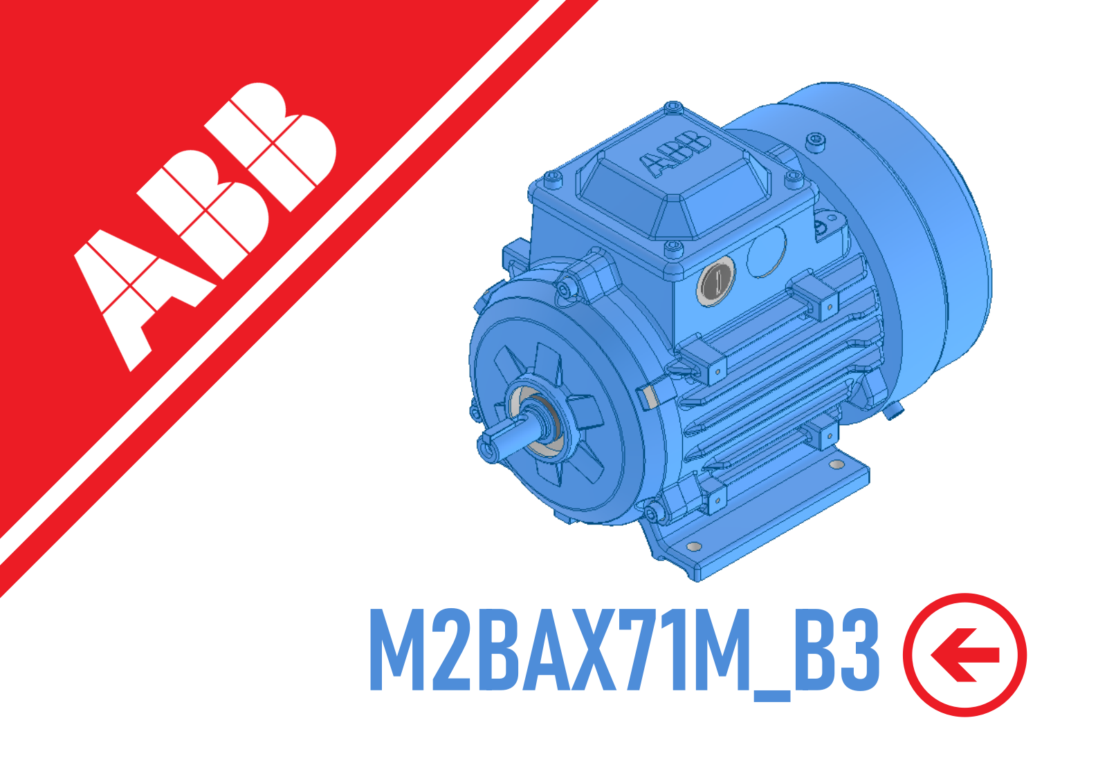 电机- ABB M2BAX71M_B3